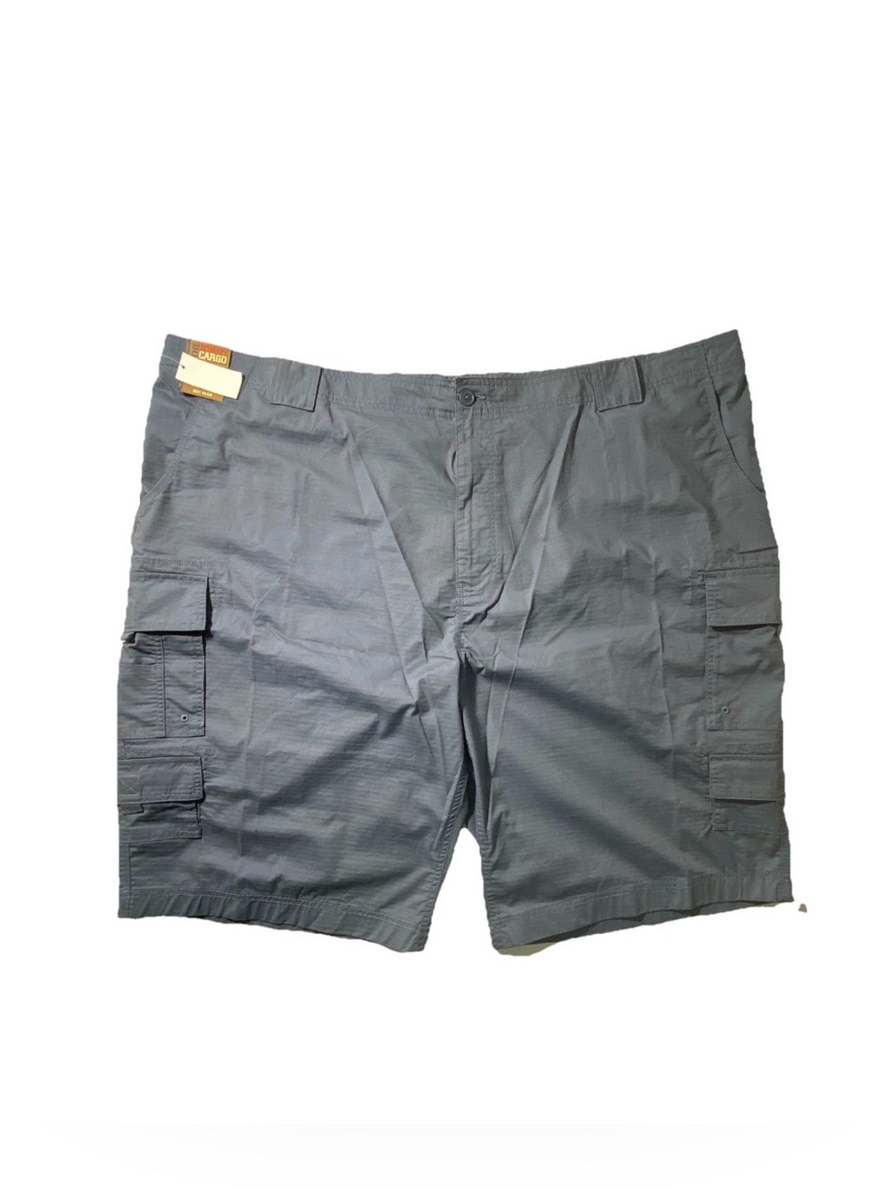 NEW Big Mens 54 Roundtree & Yorke The Utility Cargo Short Cotton 13"I Indigo $70
